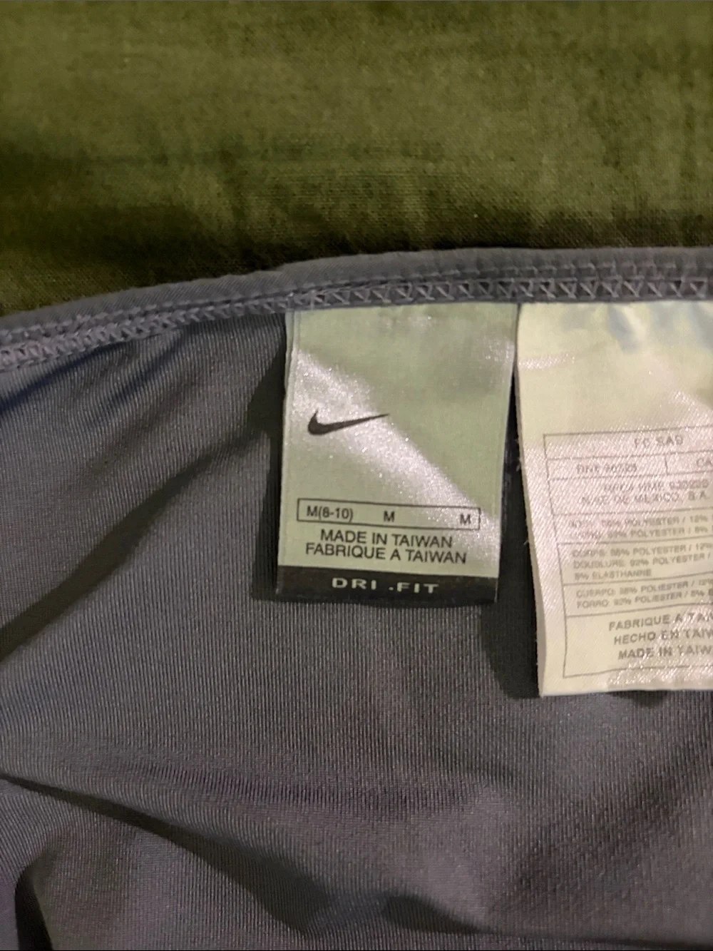 Nike Women's Charcoal Slim Fit Tank Top with Swoosh
